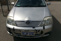 Front bumper - before