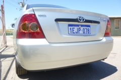 Rear bumper - after