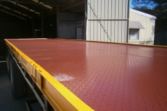 Flat deck trailer - after